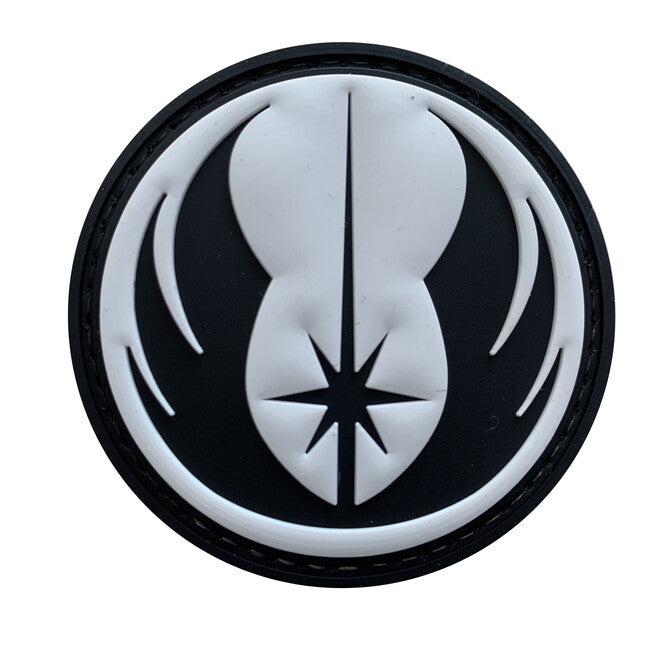 WARAGOD Jedi Order PVC Patch, White