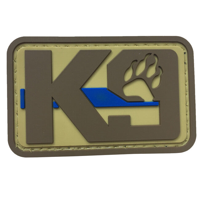 WARAGOD K9 Paw PVC Patch, Coyote