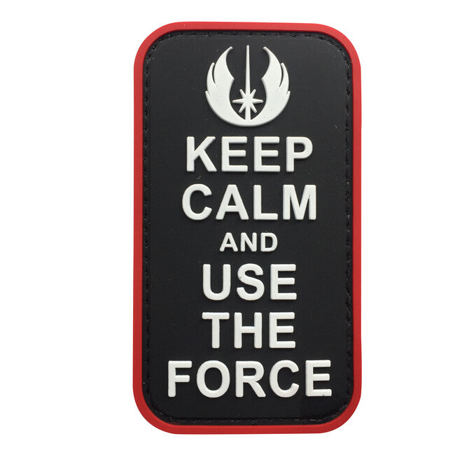 WARAGOD Keep Calm and Use the Force PVC Patch