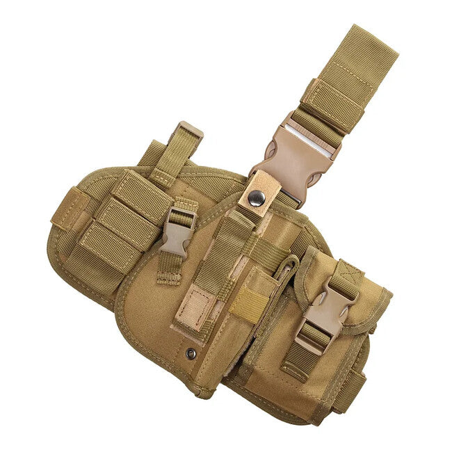 WARAGOD Krigsman Thigh Holster, Khaki