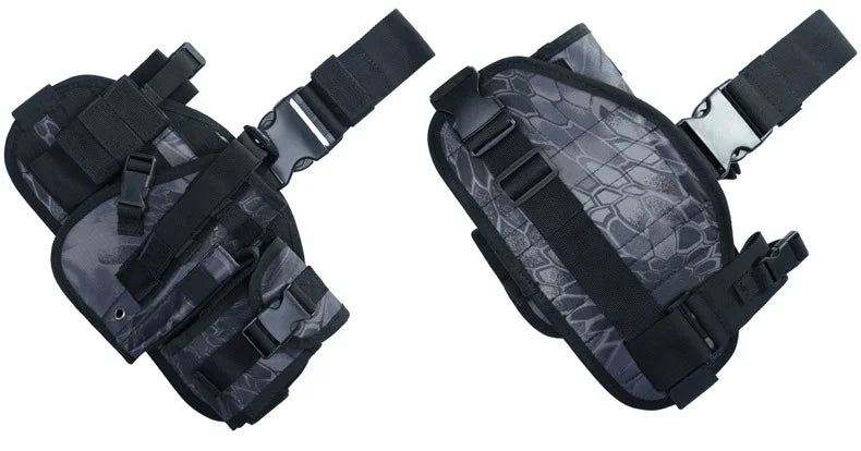 WARAGOD Krigsman Thigh Holster, Python Black