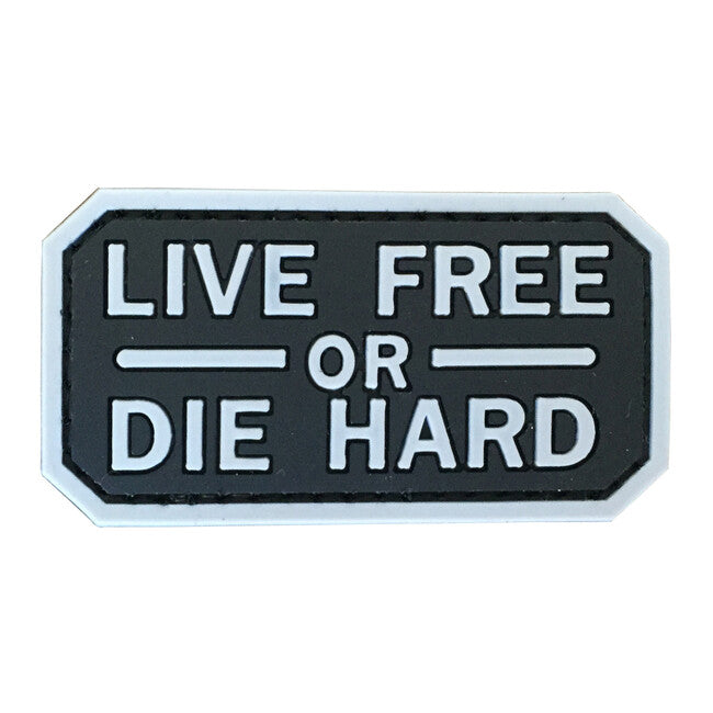 WARAGOD Live Free PVC Patch
