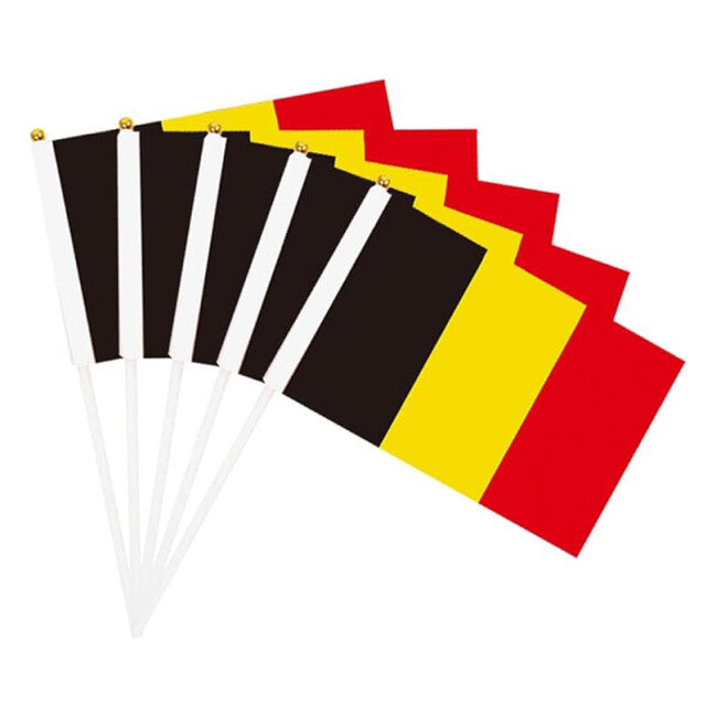 WARAGOD Waving Flag Belgium 30 x 40 cm
