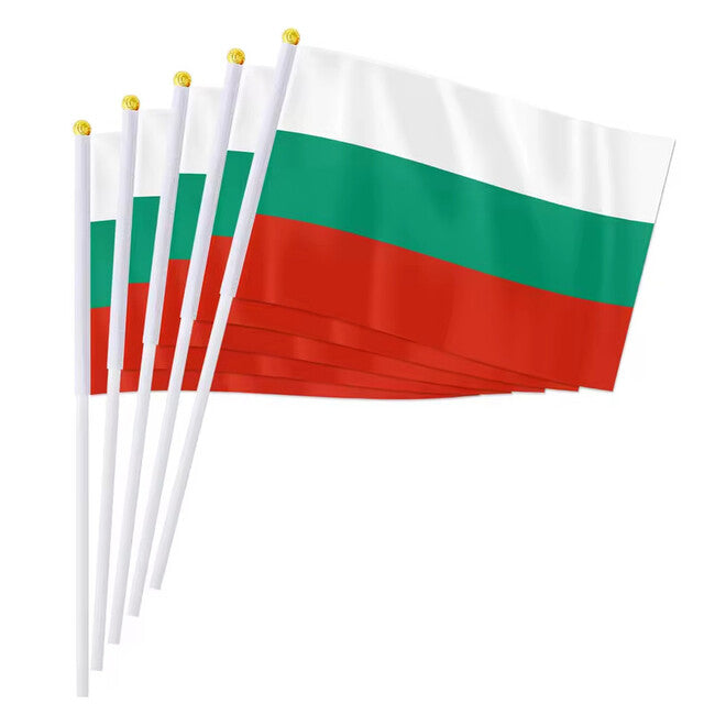 WARAGOD Waving Flag 30 x 40 cm, Bulgaria