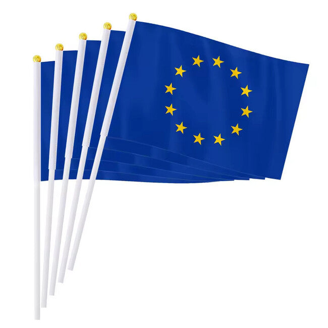WARAGOD Waving Flag 30 x 40 cm, European Union