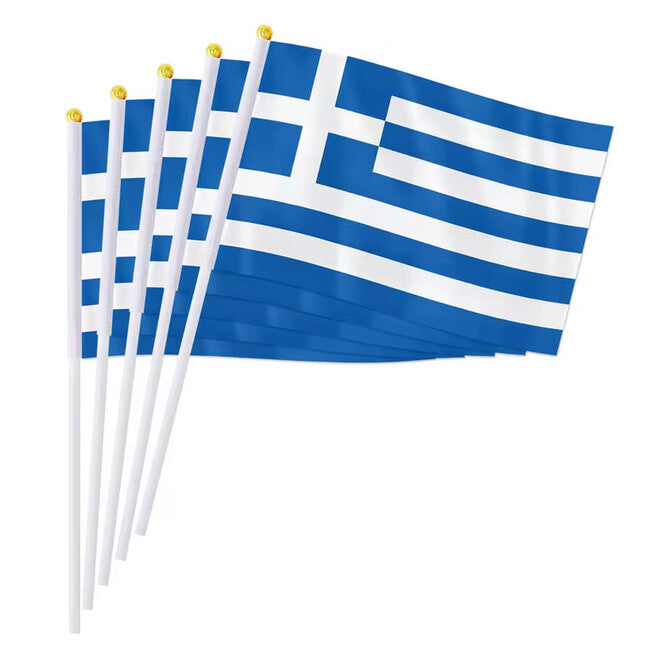 WARAGOD Waving Flag 30 x 40 cm, Greece