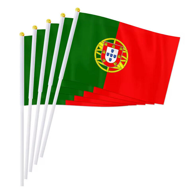 WARAGOD Waving Flag 30 x 40 cm, Portugal