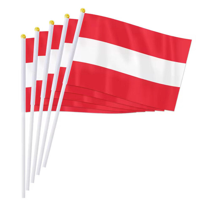 WARAGOD Waving Flag 30 x 40 cm, Austria