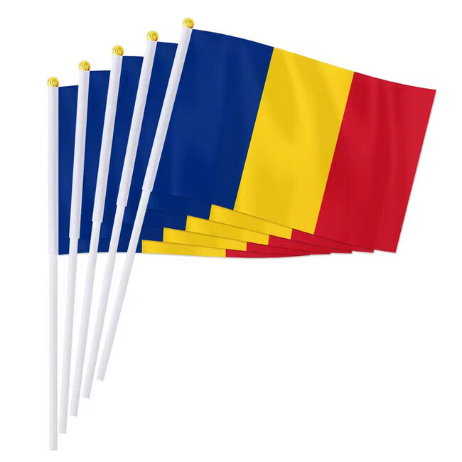WARAGOD Waving Flag 30 x 40 cm, Romania