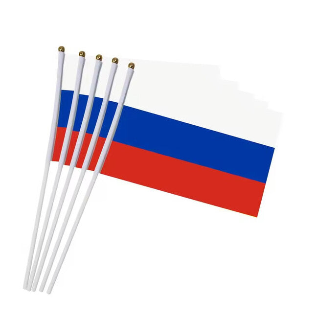 WARAGOD Waving Flag 30 x 40 cm, Russia