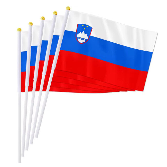 WARAGOD Waving Flag 30 x 40 cm, Slovenia