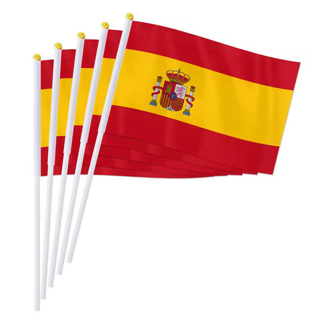 WARAGOD Waving Flag 30 x 40 cm, Spain