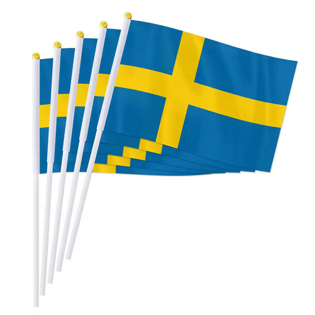 WARAGOD Waving Flag 30 x 40 cm, Sweden