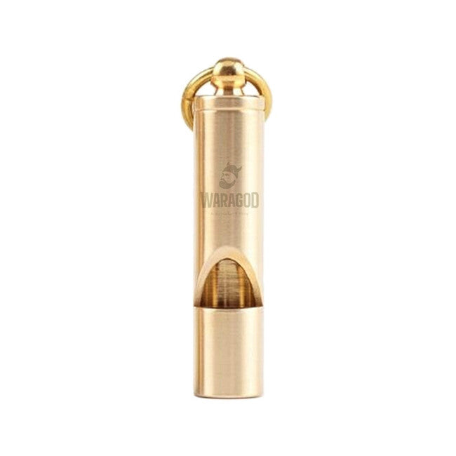 WARAGOD Brass EDC Whistle Vinta 115 dB