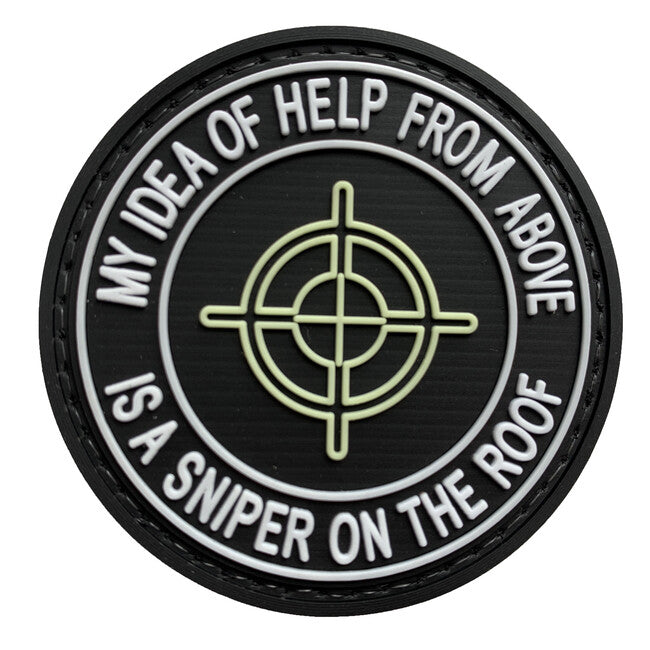 WARAGOD My idea of help PVC Patch, Glow
