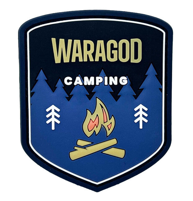 WARAGOD 3D Camping Patch 7x5cm