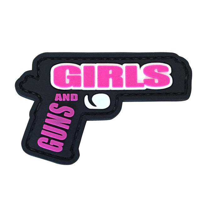 WARAGOD Guns and Girls 3D Patch, 7x5cm