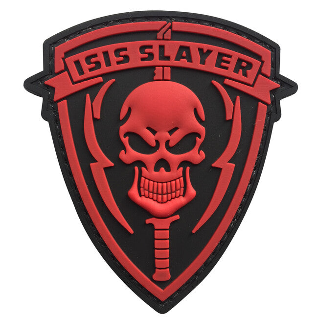 WARAGOD 3D ISIS SLAYER Punisher Patch 7.5x6cm