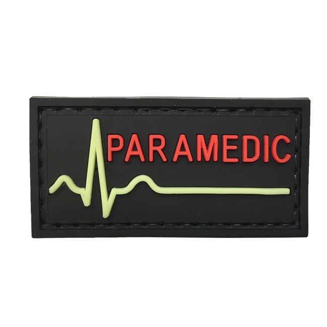 WARAGOD Paramedic 3D Patch Black 5x2.5cm