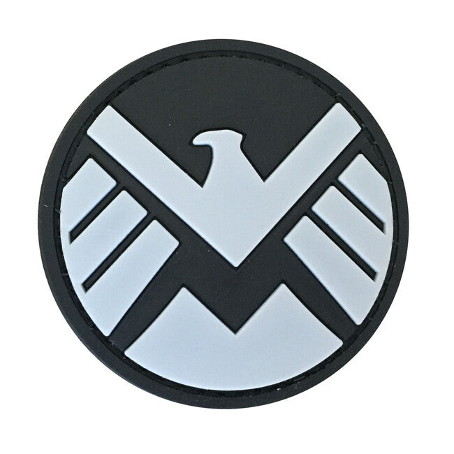 WARAGOD 3D Round Marvel Shield Patch 6cm