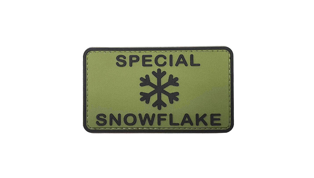 WARAGOD Snow Flake 3D Patch 8.5x5cm