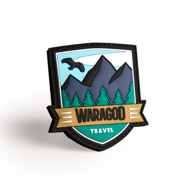WARAGOD 3D Travel Patch 7x5cm