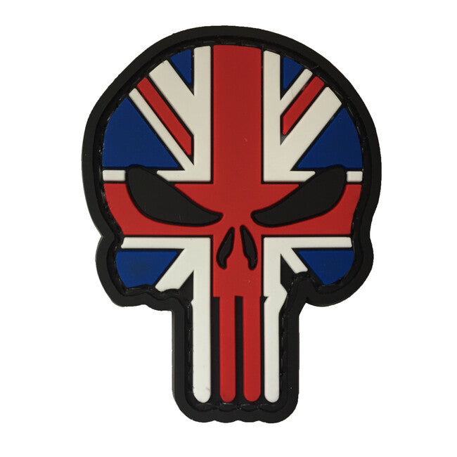 WARAGOD 3D UK Punisher Patch 6x4.5cm