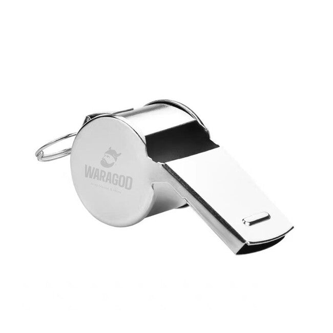 WARAGOD Sporton Stainless Steel Signal Sports Whistle 120 dB