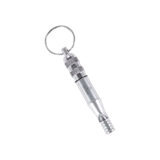 WARAGOD Emergency Aluminum Whistle Safer with Storage Compartment 120 dB