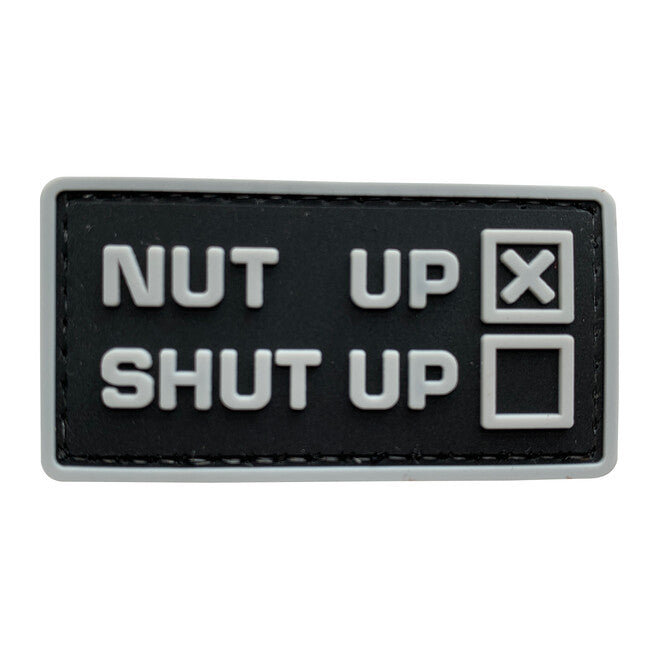 WARAGOD Nut UP PVC Patch, Black
