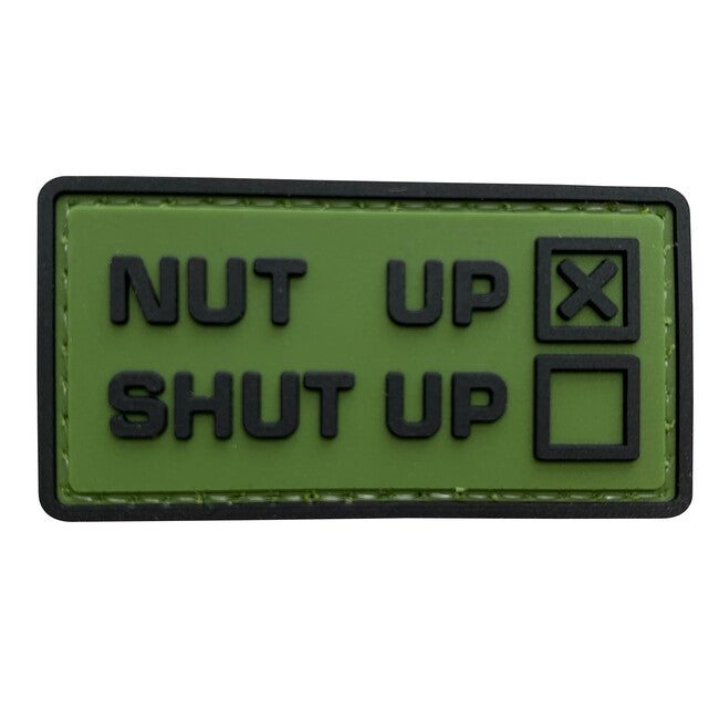 WARAGOD Nut UP PVC Patch, Green