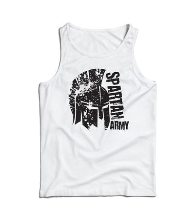 Spartan Army Printed Tank Tops
