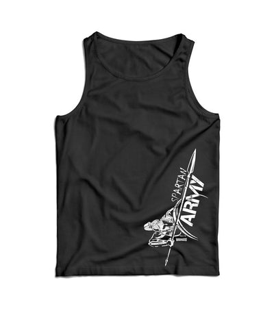Spartan Army Printed Tank Tops