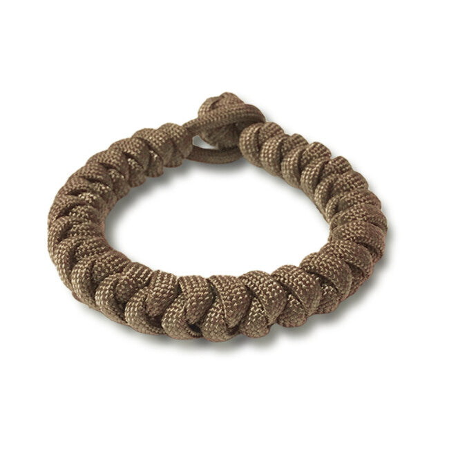 WARAGOD Paracord Bracelet with Adjustable Fastening Ectar, Coyote