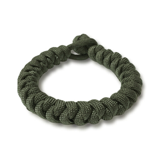 WARAGOD Paracord Bracelet with Adjustable Fastening Ectar, Green