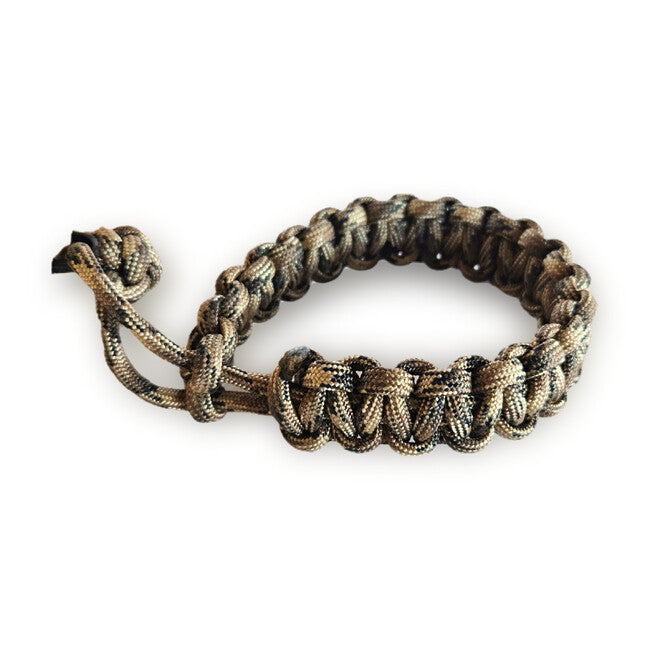 WARAGOD Paracord Bracelet with Adjustable Closure Ilmë, Coyote Camo