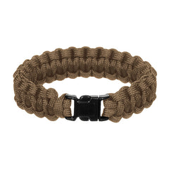 WARAGOD Paracord Bracelet with Plastic Clip Corna, Coyote