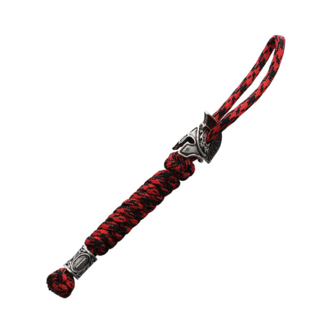 WARAGOD Paracord Spartan Keychain Nénar, Red