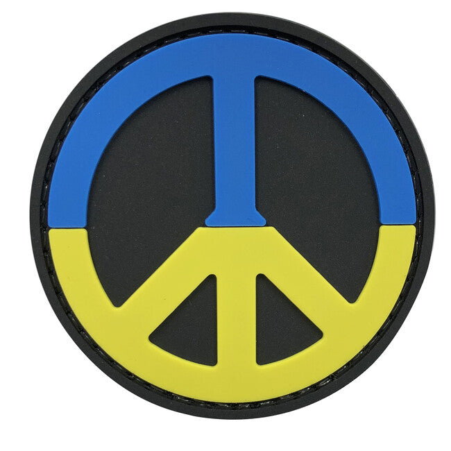 WARAGOD Peace Ukraine PVC Patch