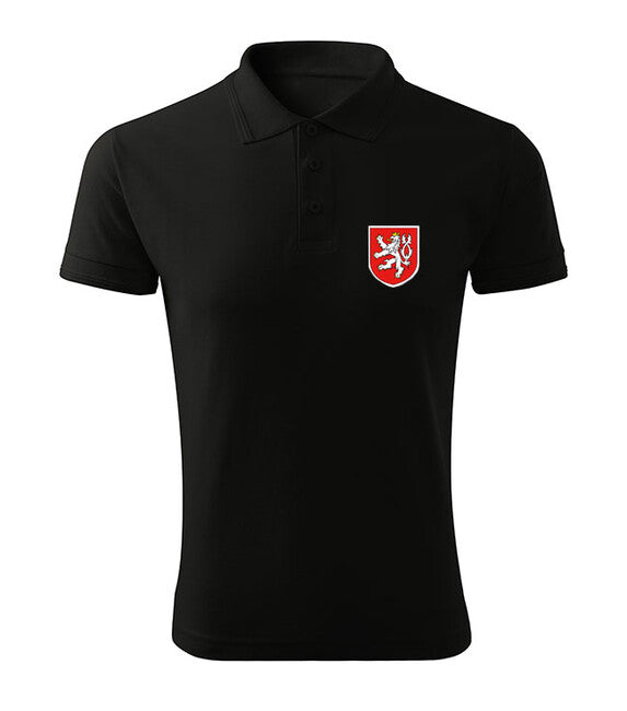 DRAGOWA Small Czech Flag Polo Shirt