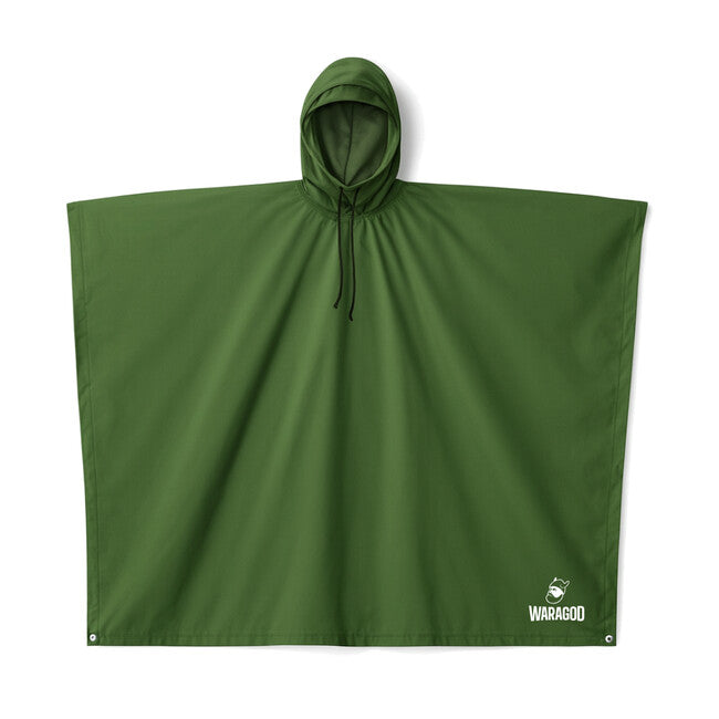 WARAGOD Lag Poncho, Army Green