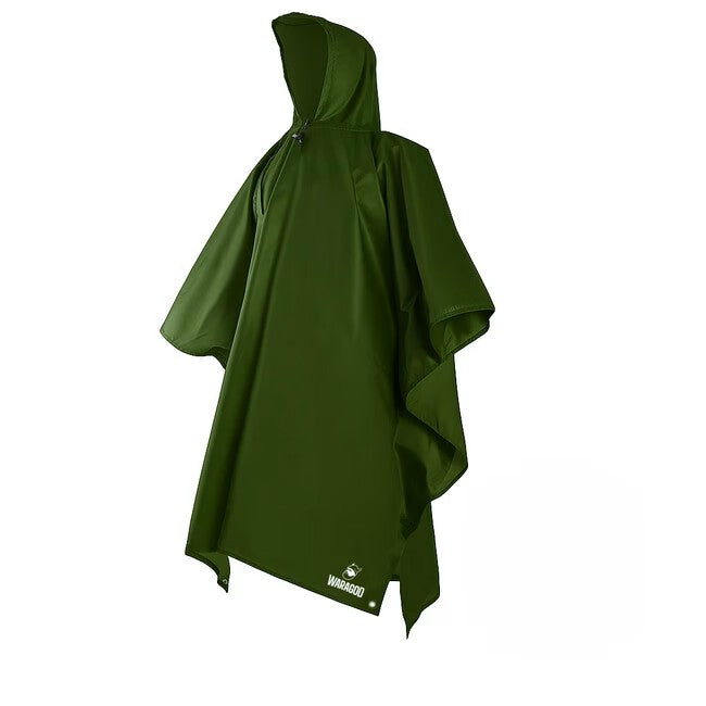 WARAGOD Lag Poncho, Army Green