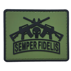 WARAGOD Semper Fidelis PVC Patch, Green