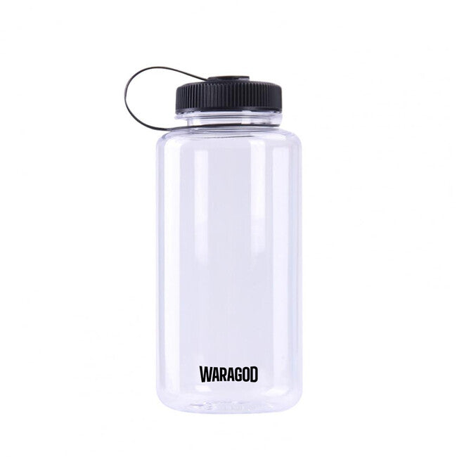 WARAGOD Aesir Wide Sports Bottle 1000ml, Transparent
