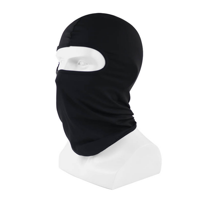 WARAGOD Solvig Balaclava with 1 Hole, Black