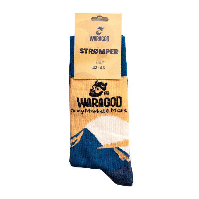 Waragod Stromper Outdoor ponožky, blue