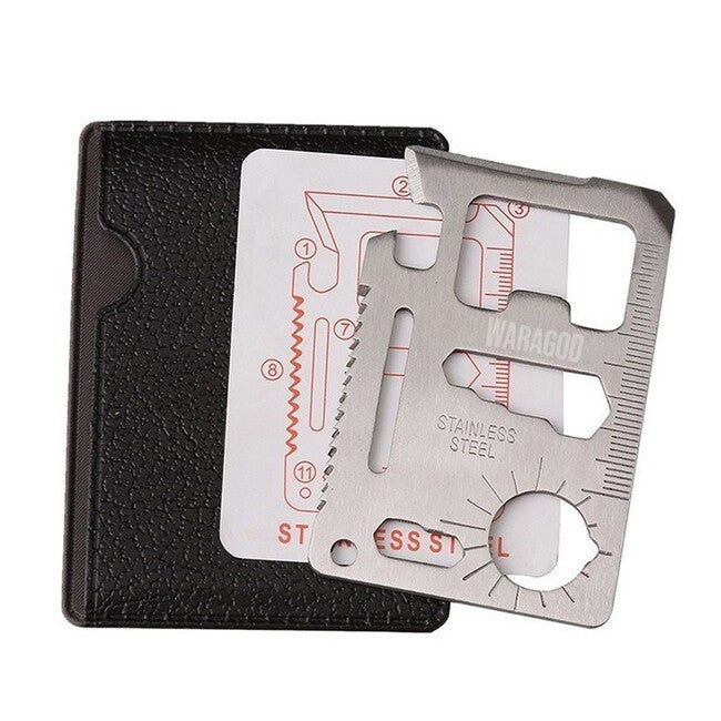 WARAGOD Survival Card 11in1