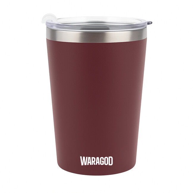 WARAGOD Scout Thermal Mug 355ml, Burgundy