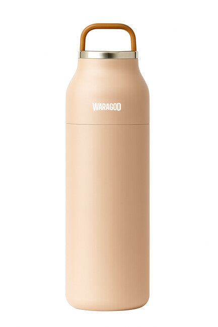 WARAGOD Core Thermos Bottle, Light Pink, 350ml