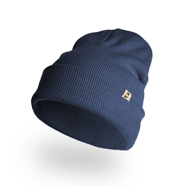 WARAGOD Thorborg Knit Beanie, Navy Blue